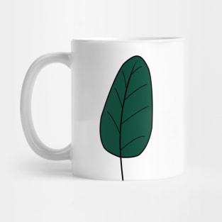 cute green leaf Mug